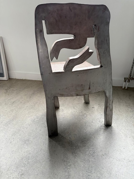 Image 1 of Klaas Gubbels Stoel object staal