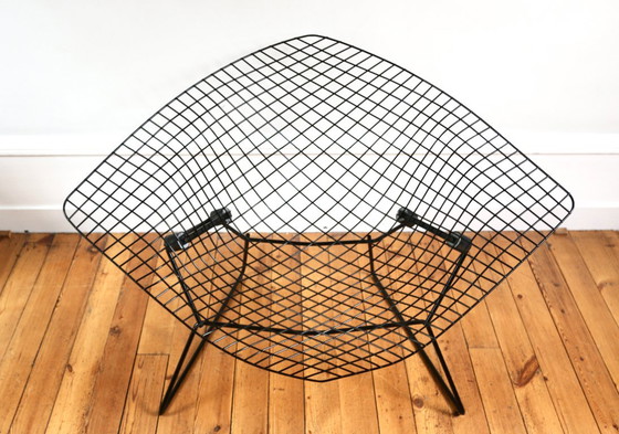 Vintage Bertoia "Grand Diamant" fauteuil – Knoll, Metal (photo 3 of 14)