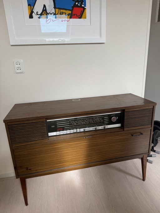 Mueble para radio estéreo vintage – dressoirs, Wood