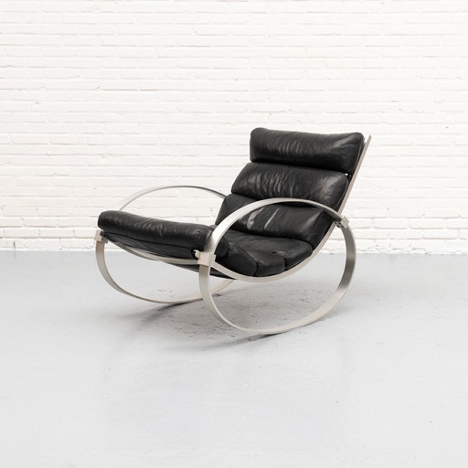 Hans Kaufeld Rocking Chair 70s