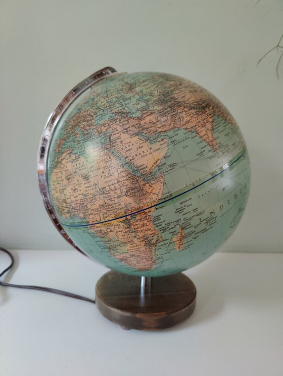 Vintage Columbus Duplex globe lamp, Paul Oestergaard, 1980s – Table lamps, Metal, Plastic (photo 13 of 17)