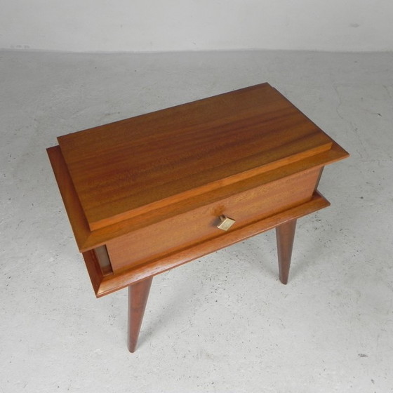 Comodino vintage, teak, anni '60 – Comodini, Legno (photo 3 of 16)