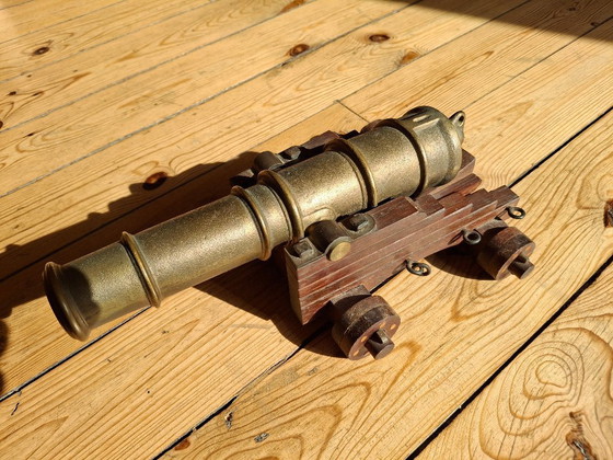 Riproduzione Grande Cannone in Bronzo 34 cm – Oggetti decorativi (photo 11 of 29)