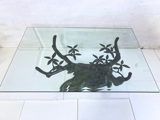 Image 1 of Hollywood Regency Bonsai Coffee Table, Design Willy Daro, 70s/80s Design