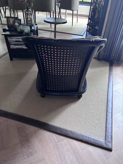 Fauteuil Giorgetti – Textile, Wood (photo 2 of 8)