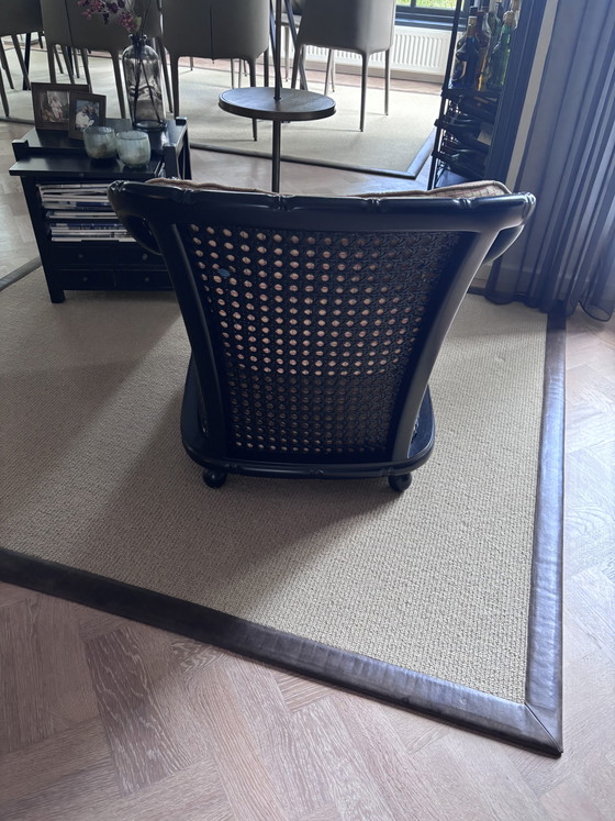 Fauteuil Giorgetti – Textile, Wood (photo 2 of 8)