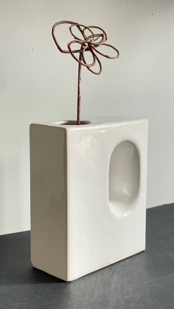 Image 1 of 1980s Ceramic Design Vase