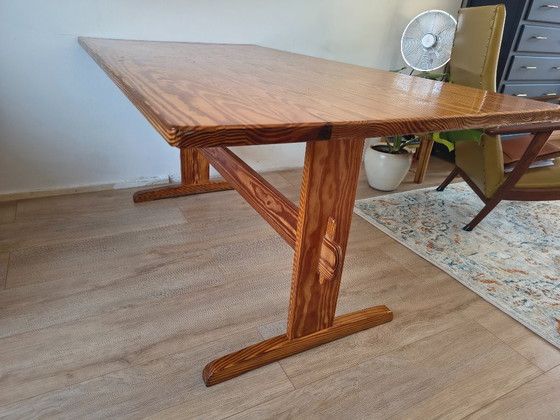 Tavolo da Pranzo Vintage Anni '60 (Brutalista) – Tavoli da pranzo, Wood (photo 2 of 7)