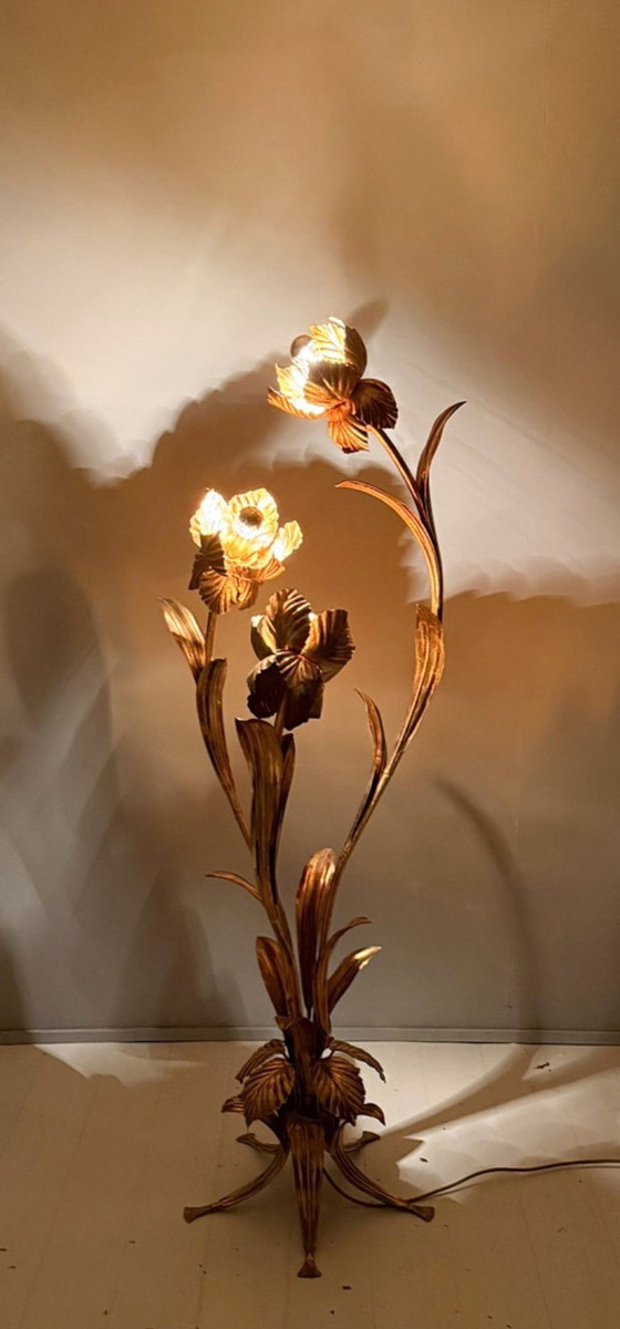 Image 1 of Floor lamp by Hans Kögl, Hollywood Regency, 1970s