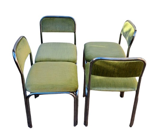 Image 1 of 4x Vintage Design Chairs.