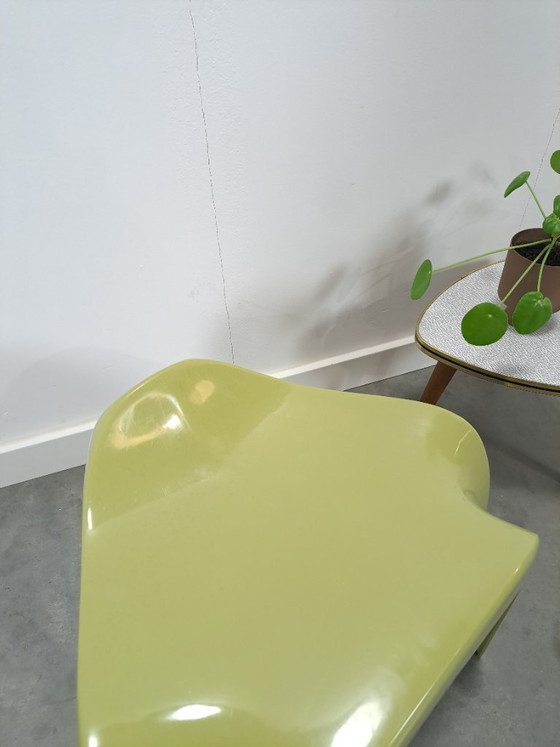 Image 1 of Sgabello Casala in plastica verde, Germania Ovest