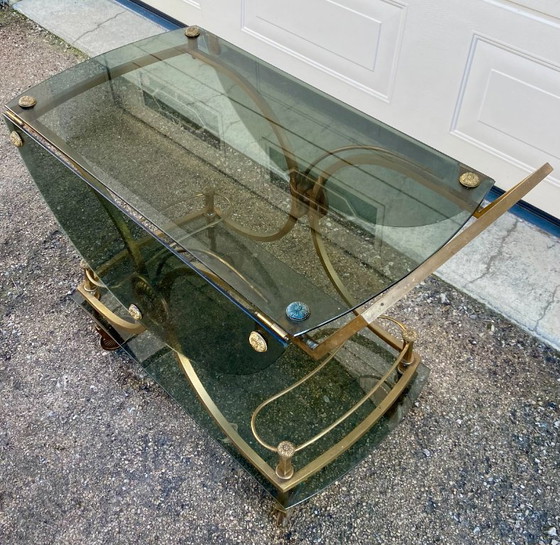 Image 1 of Chariot de bar Maison BAGUÈS desserte table roulante