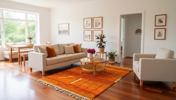 Image 1 of Tapis Marocain en Laine Naturelle 300cmx200cm