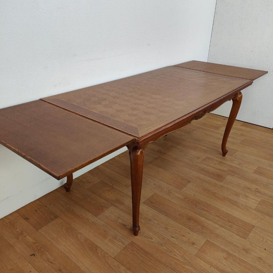 Vintage country dining table. Extendable and dismountable. – Wood (photo 16 of 23)
