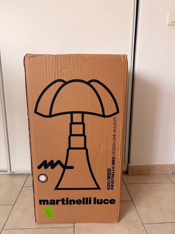 Martinelli Luce Pipistrello Lámpara Mediana Nueva En Caja – Lámparas de mesa, Metal (photo 5 of 5)