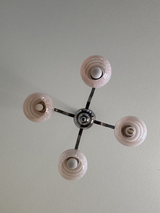 Lamp – Chandeliers, Glass, Metal (photo 5 of 5)