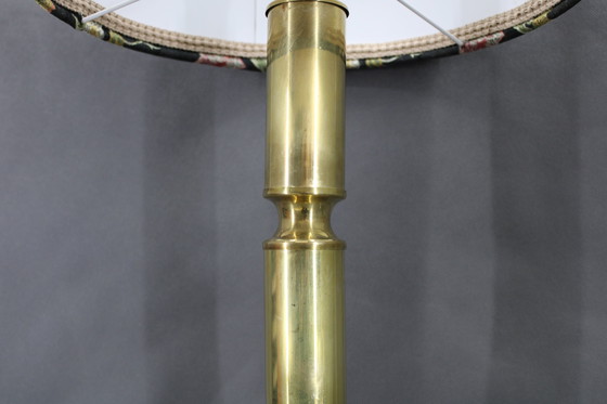 Image 1 of 1960 Paar grote messing tafellampen, Denemarken