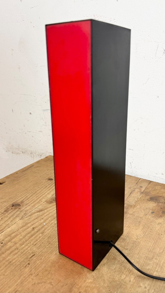 Image 1 of Lettera I illuminata rossa d'epoca, anni '70