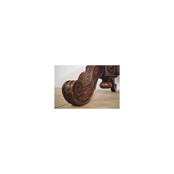 Image 1 of Vintage briarwood table, 1970s