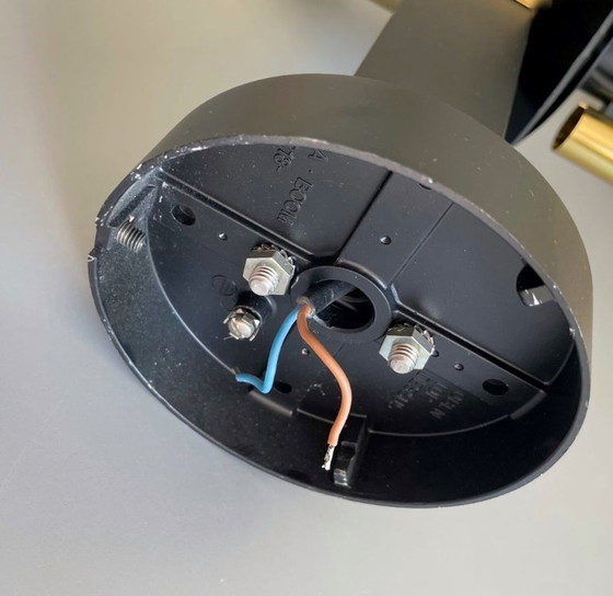 Image 1 of Raro conjunto de grandes apliques de pared, Glashütte Limburg, Alemania, década de 1970