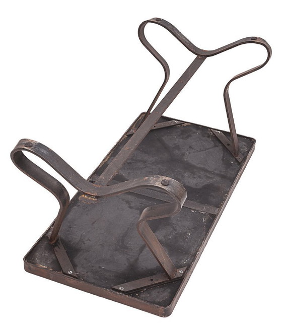 Image 1 of Brutalist coffee table by Adnet