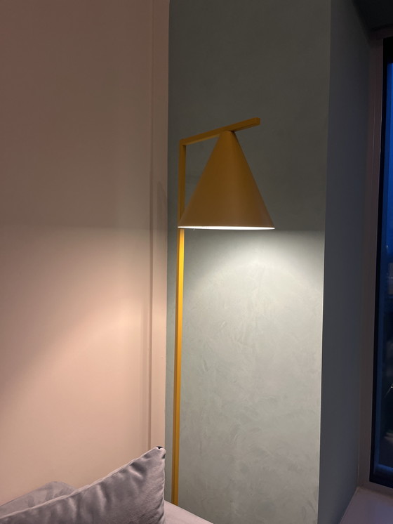 Image 1 of Formal Floor Mustard Lamp