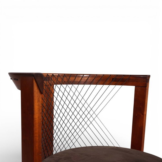 Image 1 of Tranekaer String Beistell-/Esszimmerstuhl von Niels Jorgen Haugesen, 1970