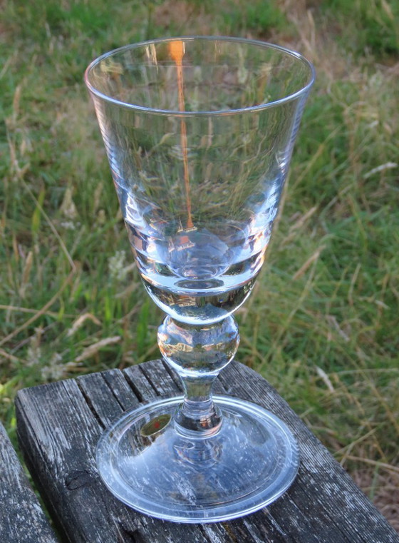 Image 1 of Set di 7 bicchieri di cristallo Royal Leerdam - Baluster - Restauro Colonial Williamsburg