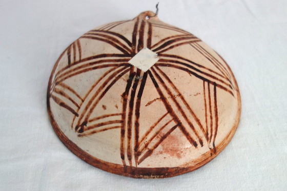 Image 1 of Antiguo plato de cerámica bereber