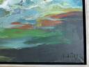 Nuray Atas - Cascade, Peinture de paysage