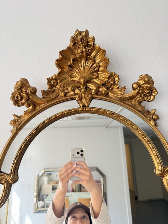 Image 1 of Deknudt Hollywood Regency spiegel 