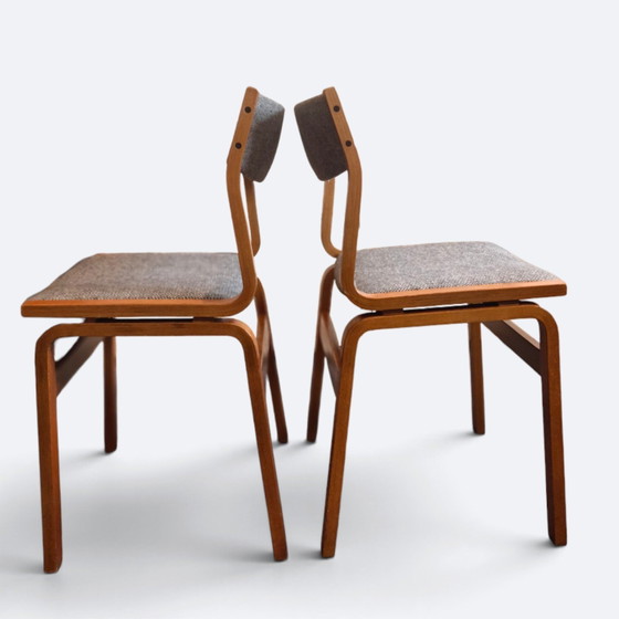 Ensemble de chaises de salle à manger vintage – Wood (photo 11 of 11)