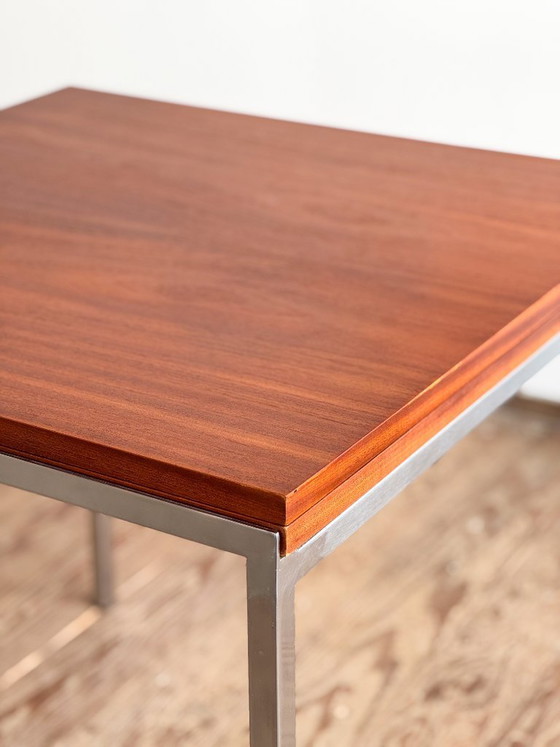 Image 1 of Uitschuifbare teakhouten eettafel van Wilhelm Renz, Duitsland