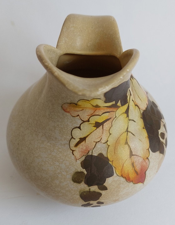 Image 1 of Vintage Brentleigh 1940's English hand painted jug.