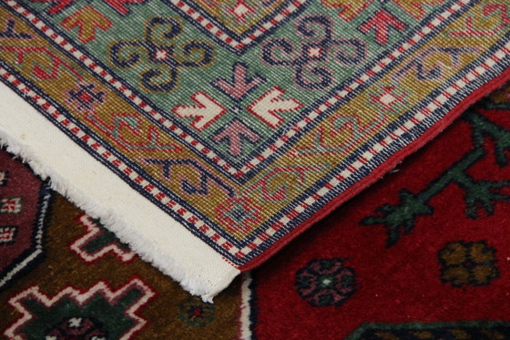 Image 1 of Origineel handgeknoopt oud Kazak tapijt 240 x 170 cm