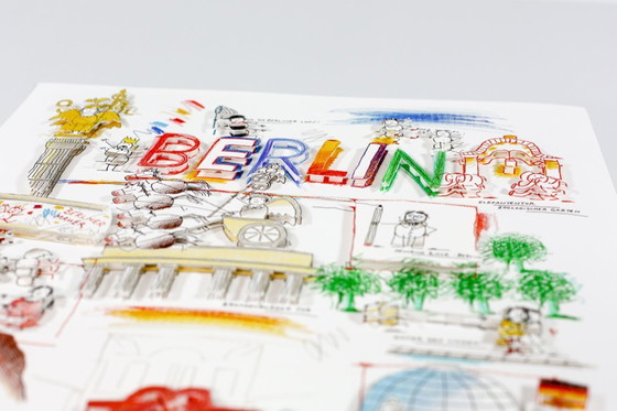 Image 1 of Schlote, Wilhelm - Berlino - costruzione 3D - firmato a mano