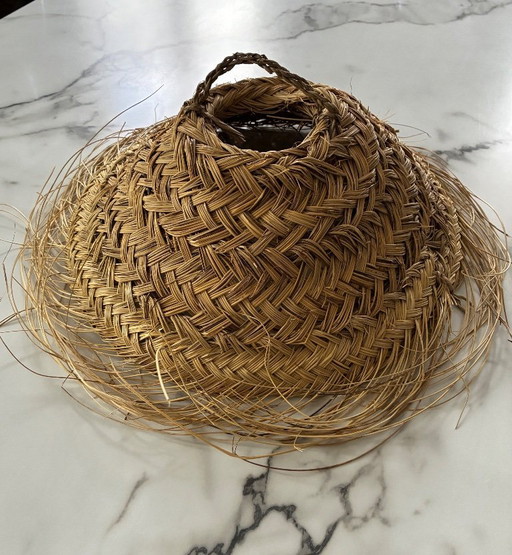 Moroccan braided alpha chandelier lampshade