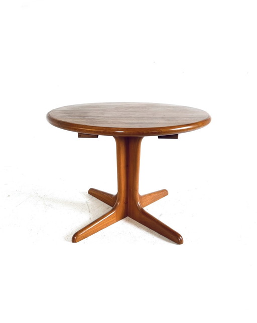Vintage verlengbare eettafel, Koefoeds Hornslet ‘70