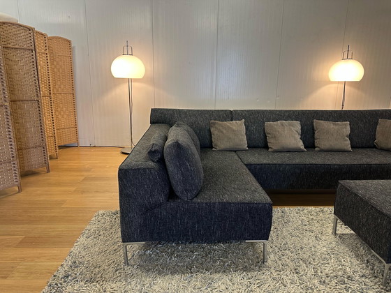 Image 1 of Design on Stock Bloq Canapé d'angle + Hocker Black Melange