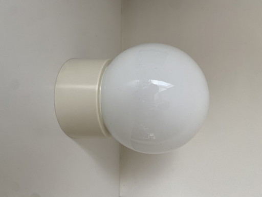 Lampada da soffitto vintage a globo - lampada da parete - vetro smerigliato