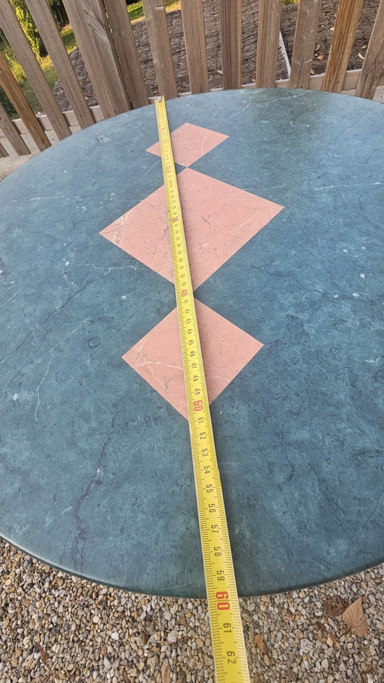 1980s Bar Table with Cast Iron Base – sm France rochefort, Metal (photo 6 of 8)