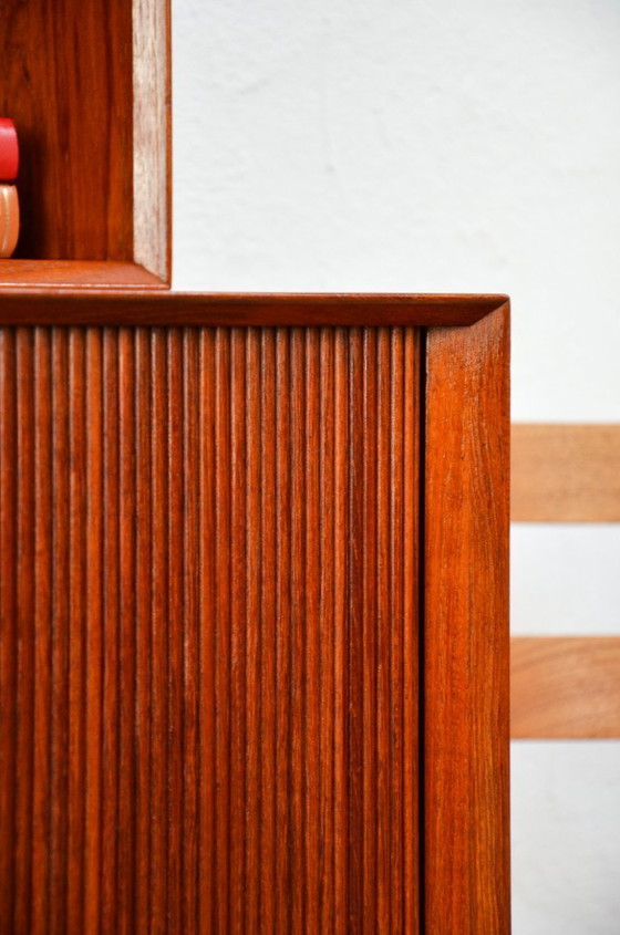 Image 1 of Hvidt & Mølgaard Schrank Søborg Teakhouten dressoir Vintage Midcentury Regal