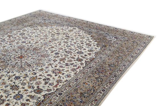 Image 1 of Perzisch tapijt Kashan 3,93 x 2,90 Oosters tapijt fijn nr. 1063