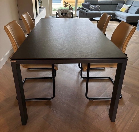 Extendable Dining table Bert Plantagie Cervo – Ceramic, Metal (photo 3 of 5)