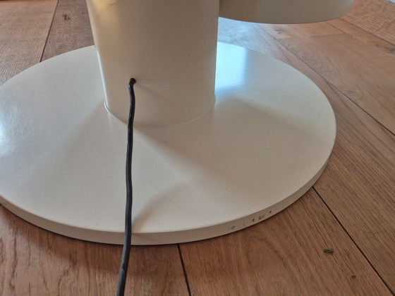 Image 1 of  Gran lámpara de pie con jardinera / mesa auxiliar Close Encounter Christmas Merchant Años 80