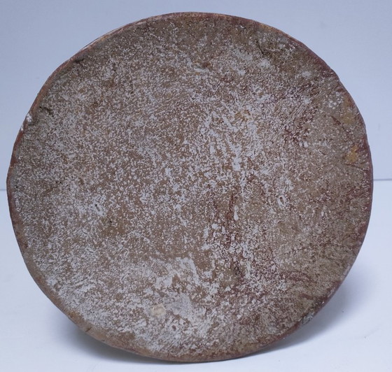 Image 1 of portacandele centrale in ceramica terracotta