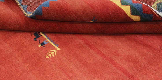 Image 1 of Origineel modern Indo Gabbeh wollen tapijt 297 x 202 cm