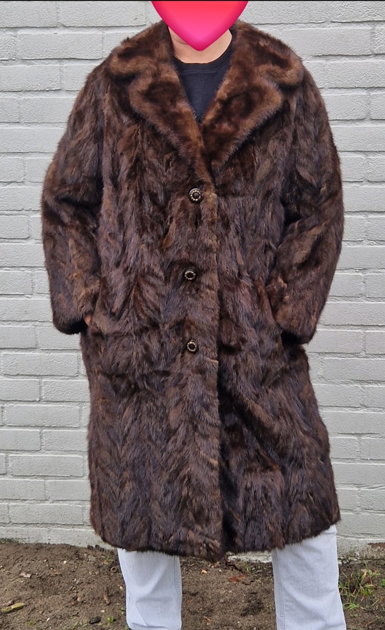 Image 1 of Vintage mink fur coat from the 1960s and 1970s