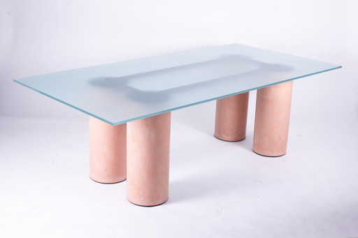 Tavolo Acerbis "Serenissimo", Lella & Massimo Vignelli 1980