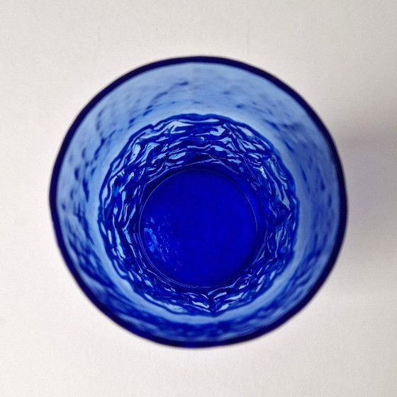 Image 1 of Reijmyre Glassworks - Blauwe vaas